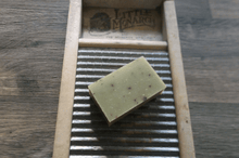 Peppermint Leaf Green Handmade Soap - All Natural Herbal Soap 85% organic soap