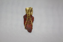 Handmade Pendant with Red Jasper Stone - Pendant Only - Metaphysical Jewelry