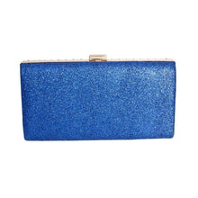 Clutch Hard Case Royal Blue Bag for Women