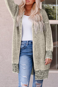 Heathered Open Cardigan