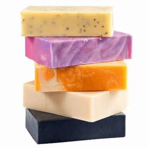 Handmade Black Tea Tree Soap Bars - 85% organic soap