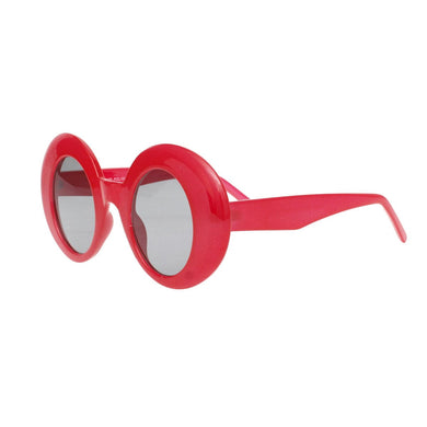 Sunglasses Red Round Retro Eyewear for Women