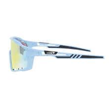 Sunglasses Blue Splatter Mirror Sport Eyewear