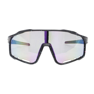 Sunglasses Royal Blue Splatter Mirror Eyewear