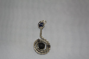 Handmade Pendant with Lava Stone - Pendant Only - Metaphysical Jewelry