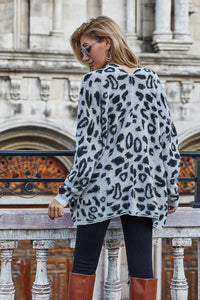 Leopard Longline Cardigan