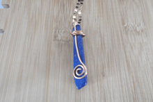 Handmade Lapis Lazuli Pendant - Metaphysical Jewelry - PENDANT ONLY