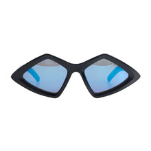 Blue Lens Pointed Frame Sunglasses