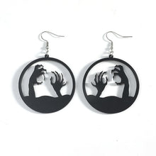 Nihao Halloween "Hands Raising Up From the Gave" Earrings - Halloween Costume Jewelry