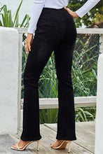 Trendsi Demin Pants Black / S High Rise Flare Skinny Jeans