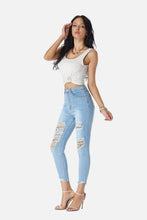 Trendsi High Waist Light Jeans