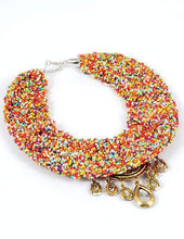 We Sell Fashion Fashion Multi-color Water Drop Shape Decorated Necklace