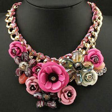 We Sell Fashion Faux Plum Red Flower Decorated Weave Design