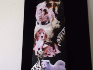 We Sell Fashion Men's Neck Ties Men's Novelty Dog Lovers Neck Tie - Steve Harris - ONE ONLY