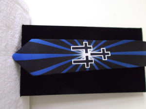 We Sell Fashion Men's Neck Ties Men's Novelty USA Christian Holy Trinity Neck Tie - Steve Harris - ONE ONLY