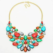 We Sell Fashion Necklaces Ephemeral Glass Leaves Necklace with Matching Earrings