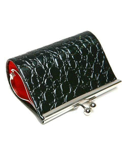 We Sell Fashion Women's Snap Closure Wallet in Black or Brown