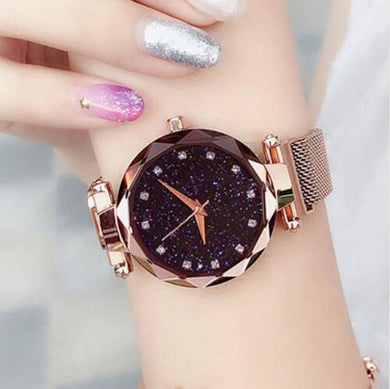 Wish Watches Luxury Women Watches Bracelet Set - Quartz Watch With Mesh Band - Beautiful Bracelet Included